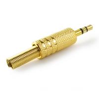 3,5 Mm ERKek Stereo Metal Gold Jak (F-0015) JKF-113
