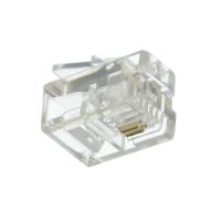 6P4C Telefon Plug Rj-11 (2 Li Telefon Jakı ) JKF-128