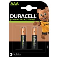 Duracell 750 Mah Şarjlı İnce Pil 2'li