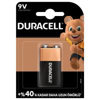 Duracell 9 Volt Pil 1'li
