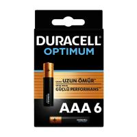 DURACELL OPTİMUM AAA İNCE PİL 6 LI