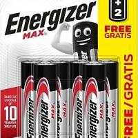 ENERGİZER MAX 4+2 AA ALKALİN KALEM PİL 6 LI