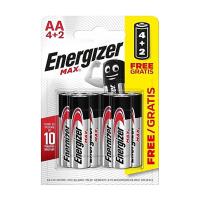 ENERGİZER MAX 4+2 AA ALKALİN KALEM PİL 6 LI