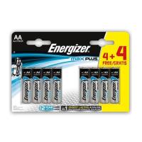 ENERGİZER MAX PLUS AA 6+2 KALKALİN KALEM PİL