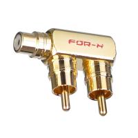 FOR-X 2 Rca ERKek 1 Rca Dişi Terminal XY-54 T