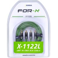 FOR-X 2Rca ERKek 2Rca ERKek 5 Mt Kablo X-1122  L-5