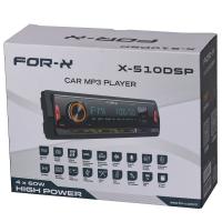 FOR-X Usb-Fm-Bt Dsp İşlemcili 3 Amfi Çıkışlı Oto Teyp X-510 DSP