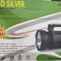 Gold Silver GS-8006 5000 Metre 15W Işıldak, Fener Projektör 