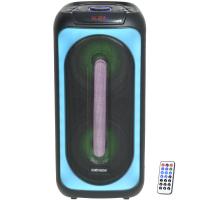 GOLDMASTER Bluetooth ve USB Girişli Şarjlı Işıklı Neon Dj Müzik Sistemi X-90 NEON