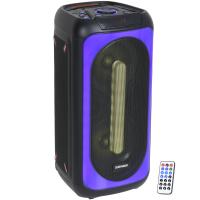 GOLDMASTER Bluetooth ve USB Girişli Şarjlı Işıklı Neon Dj Müzik Sistemi X-90 NEON