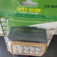 GOLDSİLVER  GS805 ŞARJLI SENSÖRLÜ VE GÜNEŞ PANELLİ KAFA FENERİ 