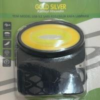 GOLDSİLVER  GS815 ŞARJLI KAFA FENERİ