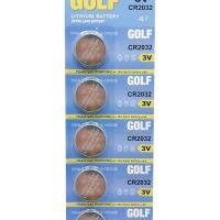 GOLF CR2032 LİTYUM PİL 5 Lİ