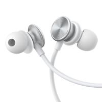 JOYROOM JR-EW03 IN-EAR METAL WIRED EARBUDS-SILVER