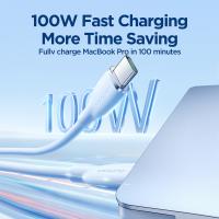 JOYROOM SA29-CC5 100W TYPE C-TYPE C 1.2M-BLUE