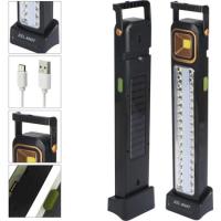 Kırgıl Solar Ja-2016A Şarjlı 8W+32+27 Led Fener Işıldak