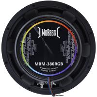 MOBASS 20 Cm 240W Rgb Ledli Midrange Hoparlör MBM-380 RGB