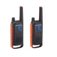 MOTOROLA T82 TELSİZ İKİLİ SET SİYAH KIRMIZI