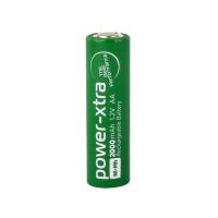 Power-Xtra 1.2V 2000 Mah- AA -Ni-Mh Şarjlı Pil -Flat-Başsız
