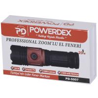 POWERDEX 20W Zoom Lu Şarjlı  Fener PD-5007