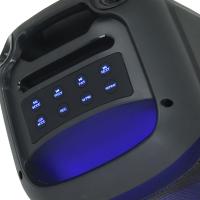 QL Bluetooth ve USB Girişli 8 İnch Şarjlı Işıklı Müzik Sistemi QL-8811