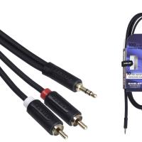 S.WIELER 2ca - 3.5 mm Stereo Kablo Uzunluğu: 3 Metre SR2S-3M
