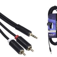 S.WIELER 2ca - 3.5 mm Stereo Kablo Uzunluğu: 5 Metre SR2S-5M