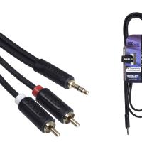 S.WIELER 2ca - 3.5 mm Stereo Kablo Uzunluğu: 1.5 Metre SR2S-1.5M