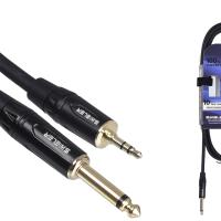 S.WIELER 6.3 mm Mono-3.5 mm Stereo Kablo Uzunluğu: 3 Metre SMS-3M