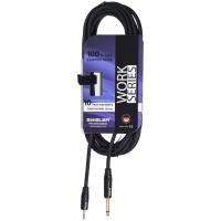 S.WIELER 6.3 mm Mono-3.5 mm Stereo Kablo Uzunluğu: 5 Metre SMS-5M