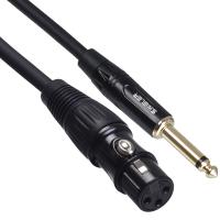 S.WIELER 6.3 mm Mono - Xlr Dişi Kablo Uzunluğu: 3 Metre SMX-3M