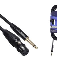 S.WIELER 6.3 mm Mono - Xlr Dişi Kablo Uzunluğu: 5 Metre SMX-5M