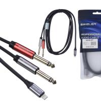 S.WIELER İphone - 2*6.3 mm Mono Kablo Uzunluğu: 2 Metre Sİ2M-2M