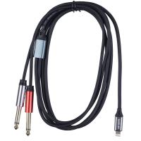 S.WIELER İphone - 2*6.3 mm Mono Kablo Uzunluğu: 2 Metre Sİ2M-2M