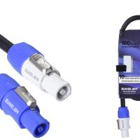 S.WIELER Powercon Giriş - Powercon Çıkış 3X2.5 mm Kablo Uzunluğu:1 Metre SPP-1M