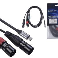 S.WIELER Type C - 2*Xlr Erkek Kablo Uzunluğu: 2 Metre SC2X-2M