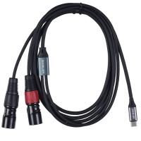 S.WIELER Type C - 2*Xlr Erkek Kablo Uzunluğu: 2 Metre SC2X-2M