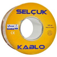 SELÇUK 2X0,75 Şeffaf Hoparlör Kablosu KB-075-ŞEFFAF