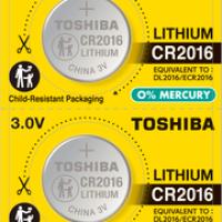 Toshiba CR 2016 Lithium Pil 5'li