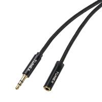 TUNEX 3,5 Mm ERKek 3,5 Mm Dişi İpek Örgü 1,5 Mt Kulaklık Uzatma TNX-1001
