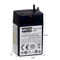TUNEX 4V 0,4A Siyah Kuru Bakımsız Akü TNX-4V04A