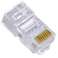TUNEX 8P8C Rj-45 Cat-6 Ucu Açık Yeni Nesil İnternet Jakı TNX-4880