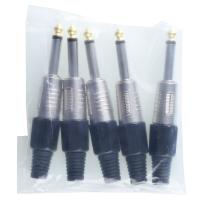 TUNEX Black 6,3 Mm ERKek Mono Metal Jak  TNX-4815-E BK