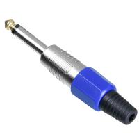 TUNEX Blue 6,3 Mm ERKek Mono Metal Jak  TNX-4815-E BL