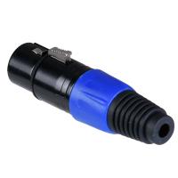 TUNEX Blue Metal Xlr Canon Dişi Jak TNX-4814 BL