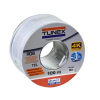TUNEX Rg6-U4 Ccs 64 Tel Kablo TNX-064