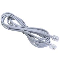 TUNEX Telefon Köken Kablo Jaklı 2 Mt Gri  TNX-4812 GR