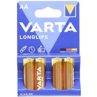 VARTA AA Longlıfe Alkalin Kalem Pil 4 Lü Blister 525157