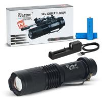 Watton Wt-086 Orjinal 800 Lümen T6 Şarjlı EL Feneri 